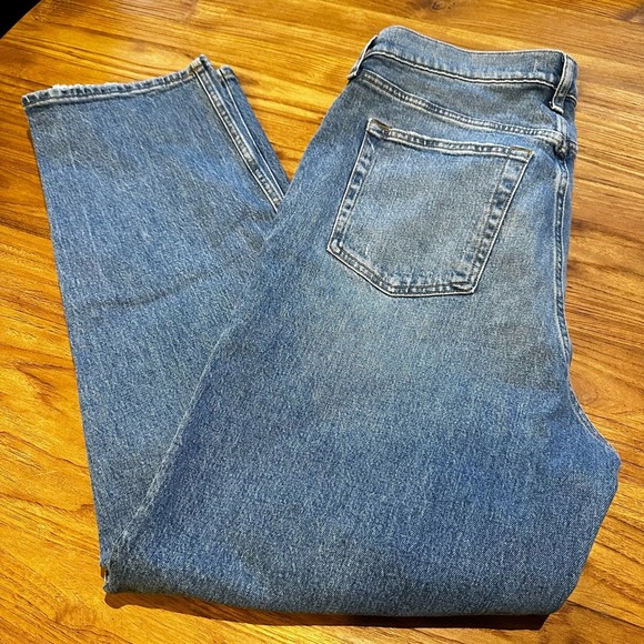 Abercrombie Fitch Womens NWT 90s Ultra High Rise Wide Leg Jean Criss Cross Waist - Picture 13 of 15